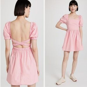 Glamorous UK Pink Cotton Dress